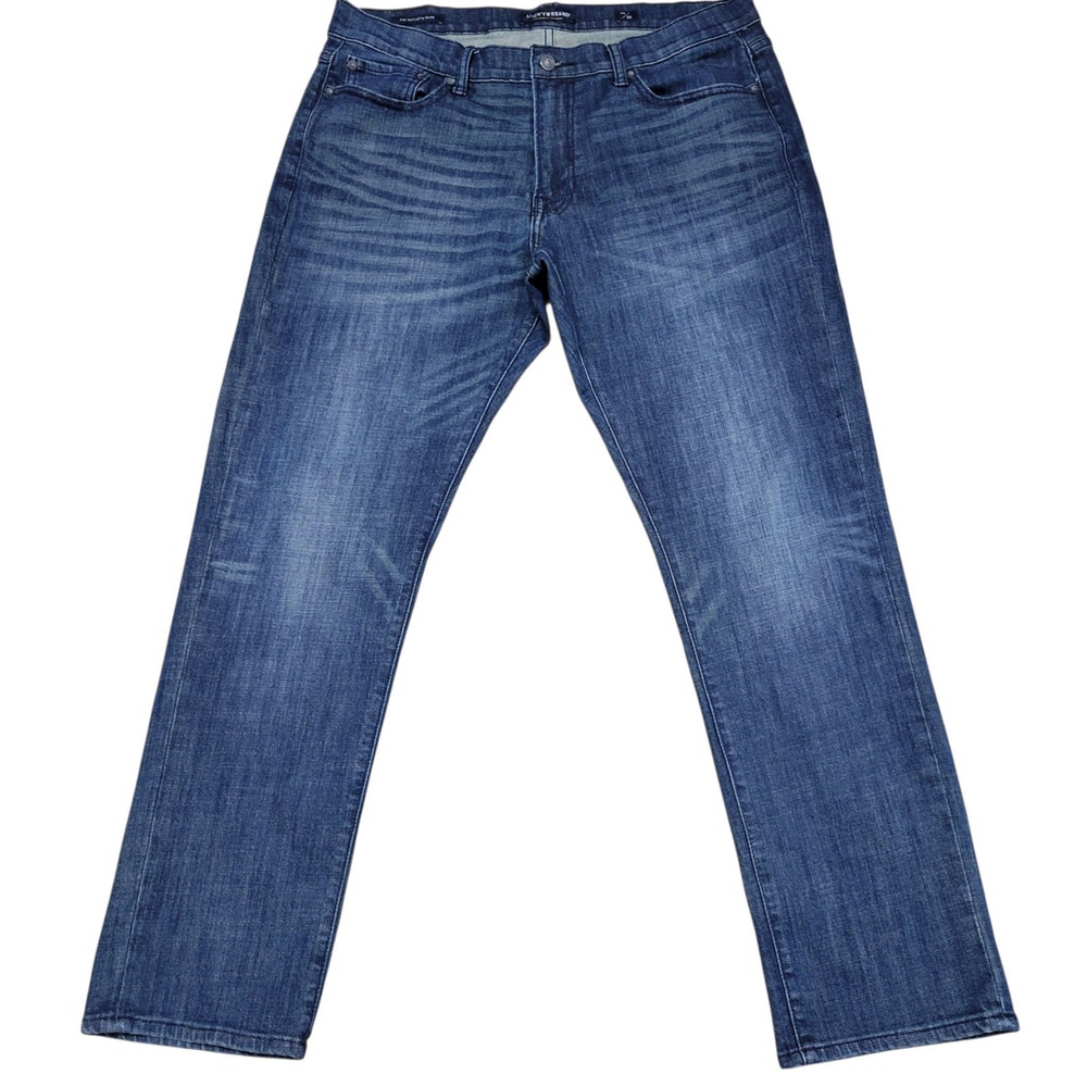 Lucky Brand Men's 410 Athletic Slim Blue Jeans Size 36/32 Excellent Condition